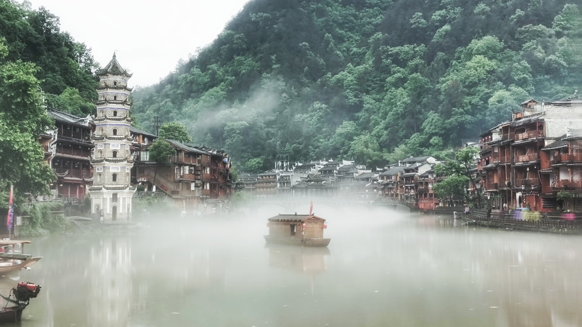 湘西之旅在凤凰古城中闲逛漫步寻找我心中失落的那个边城