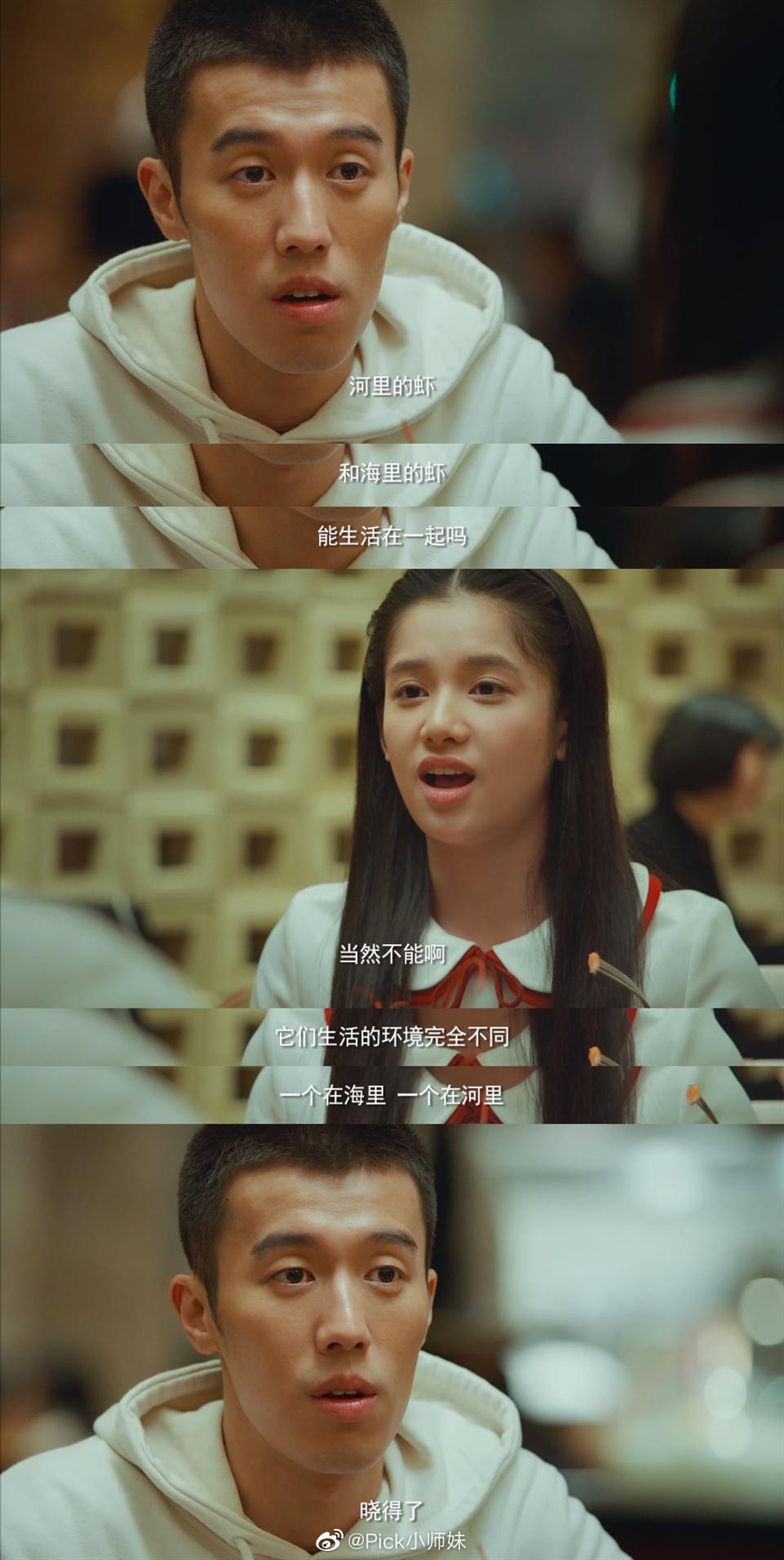 河里的虾和海里的虾不能生活在一起如同在错的的时间遇到对的人