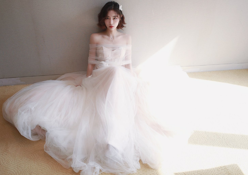 the9女生穿婚纱喻言唯美赵小棠惊艳看到许佳琪想要娶你