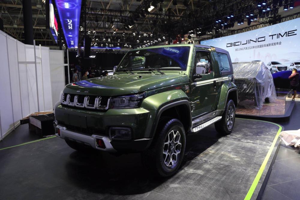 5t发动机 北京越野bj30实车发布