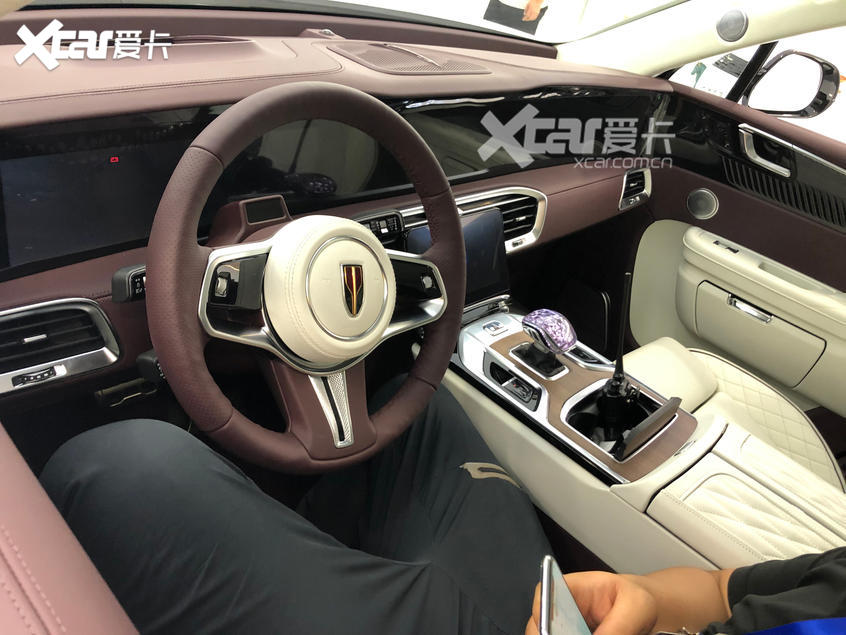 北京车展探馆:一汽红旗e-hs9实车实拍