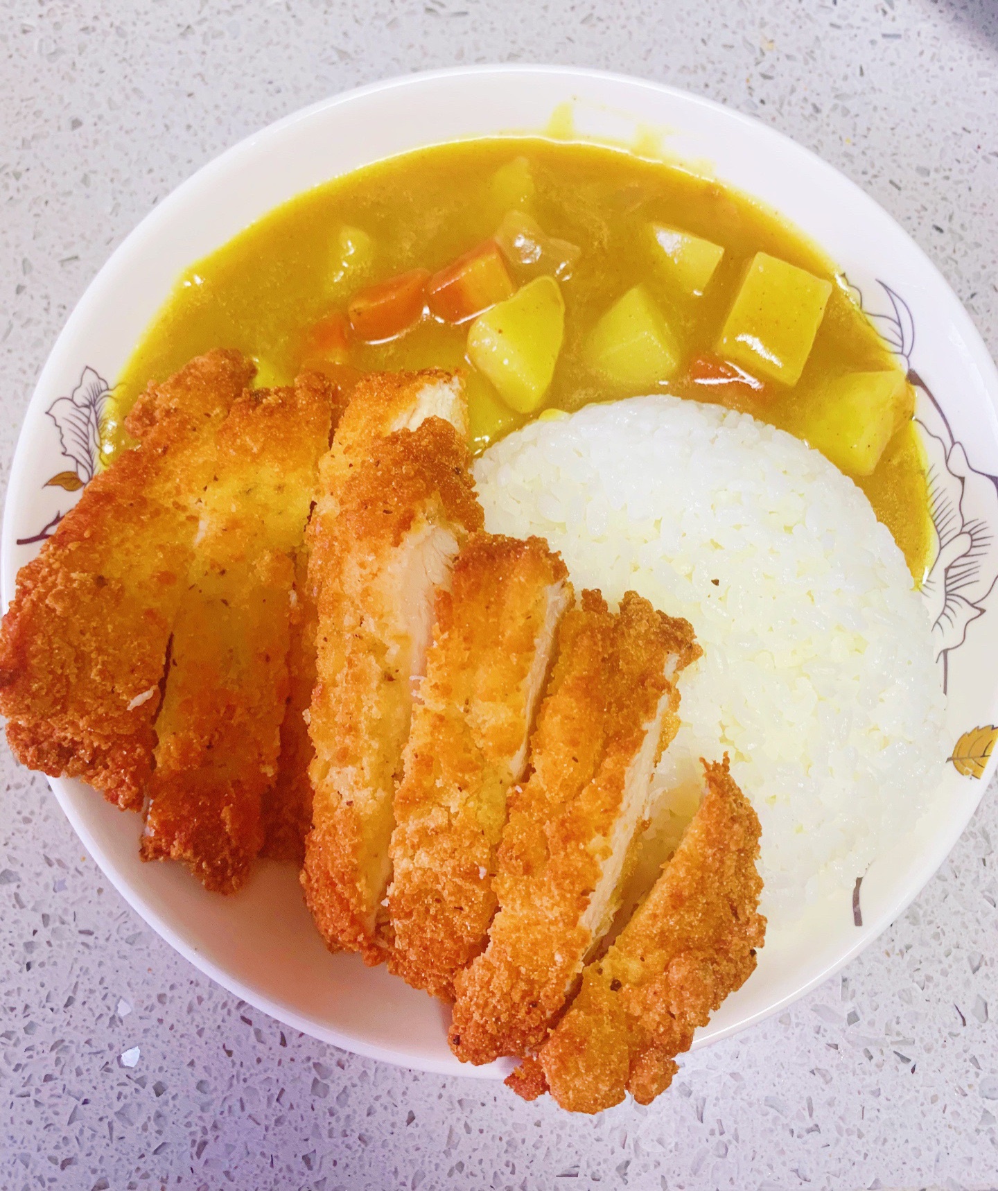 多半是想吃了,在家做给他吃呀|鸡排|咖喱|面包糠_新浪新闻