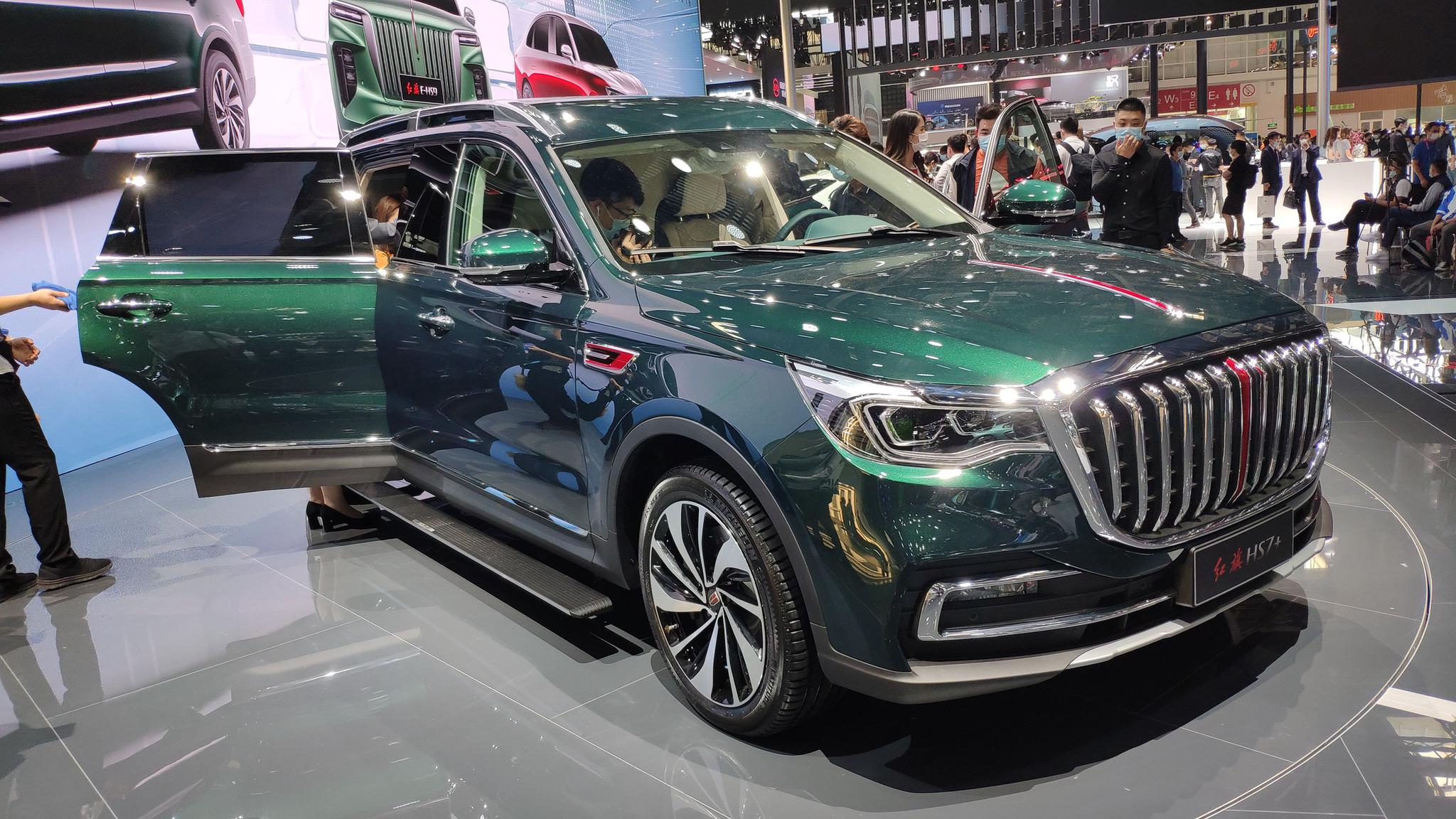 2020年北京车展红旗hs7长轴距版实车