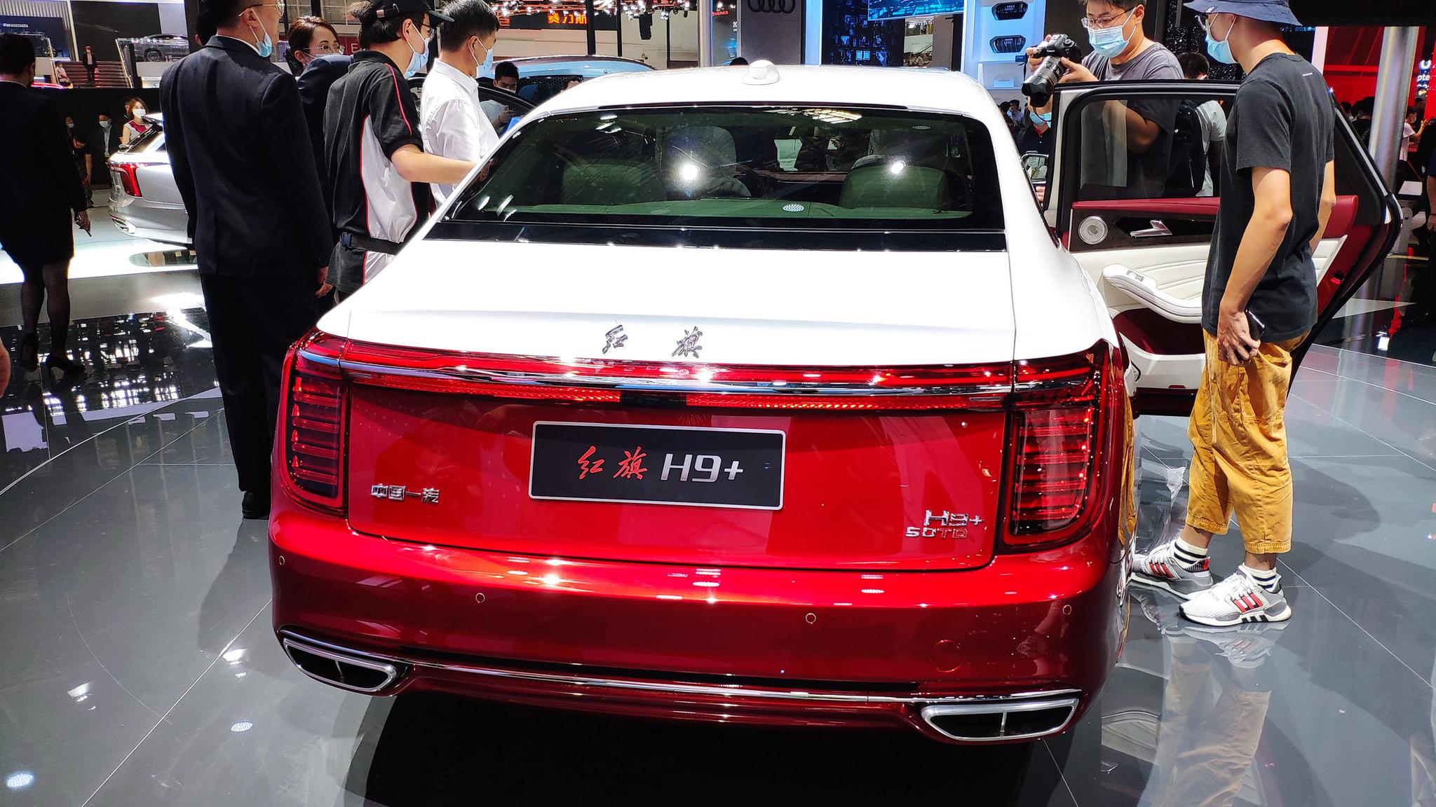 2020年北京车展红旗h9长轴距版实车