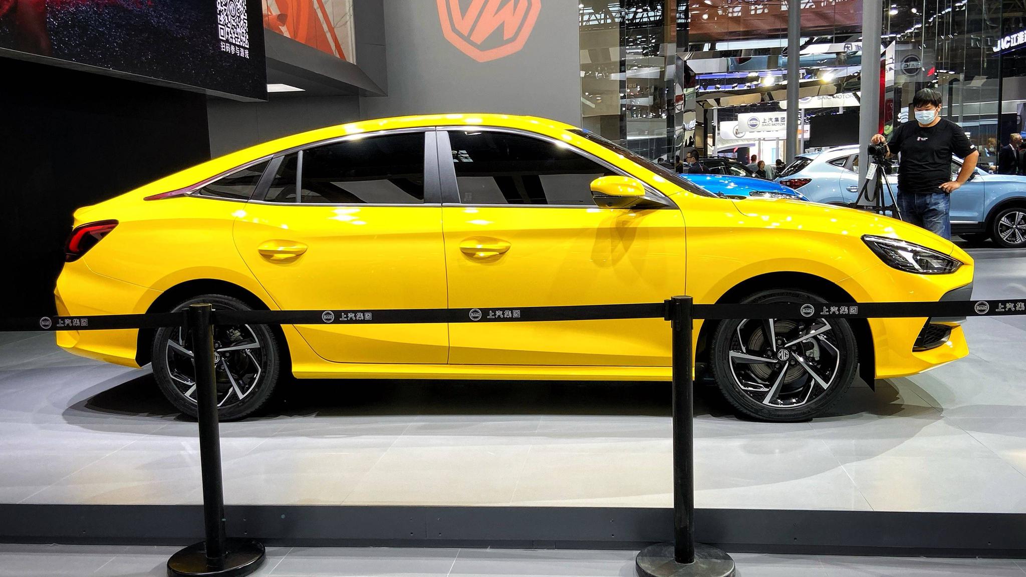 2020北京车展名爵5正式亮相