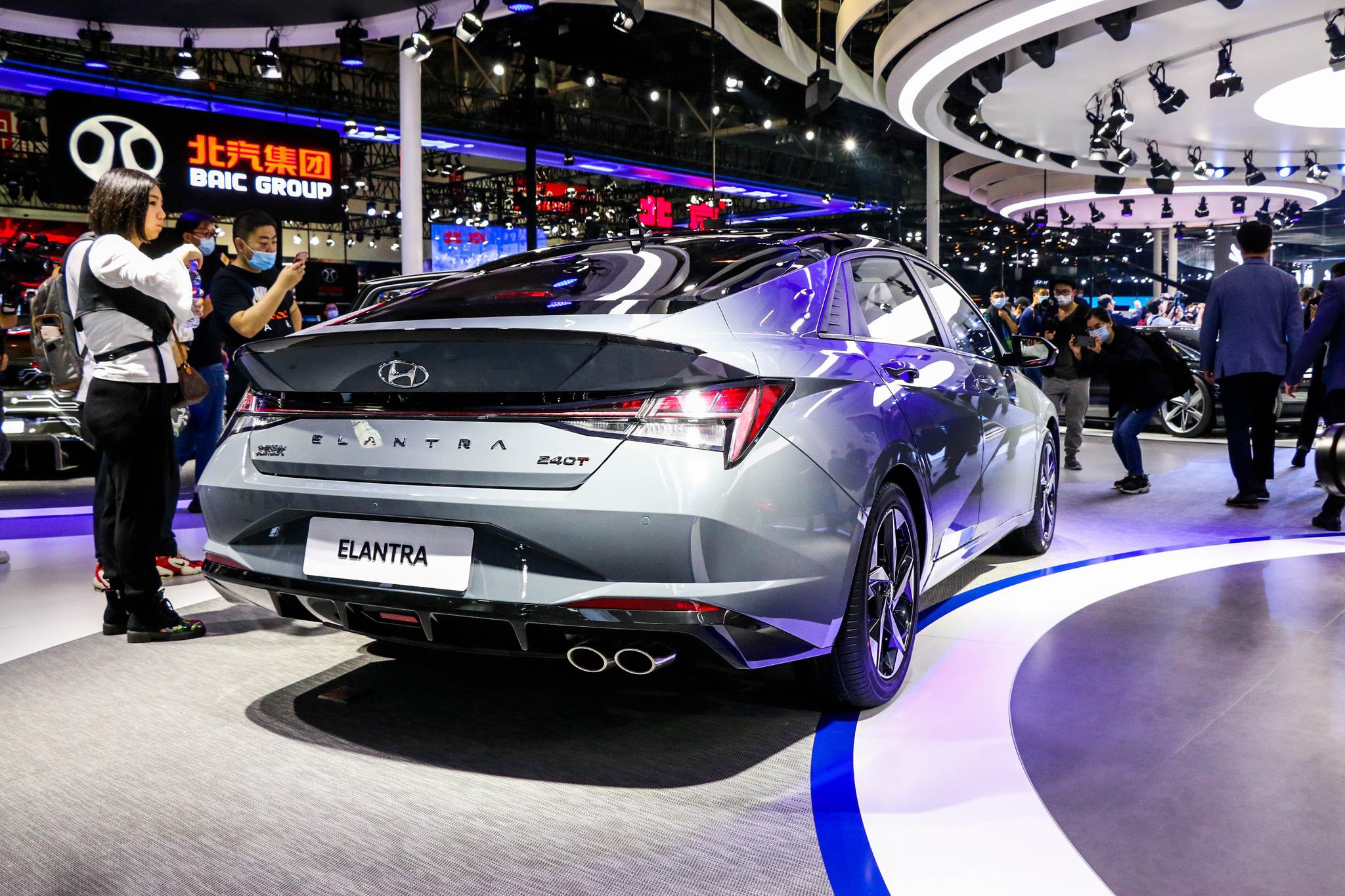 2020北京车展丨北京现代伊兰特车展实拍