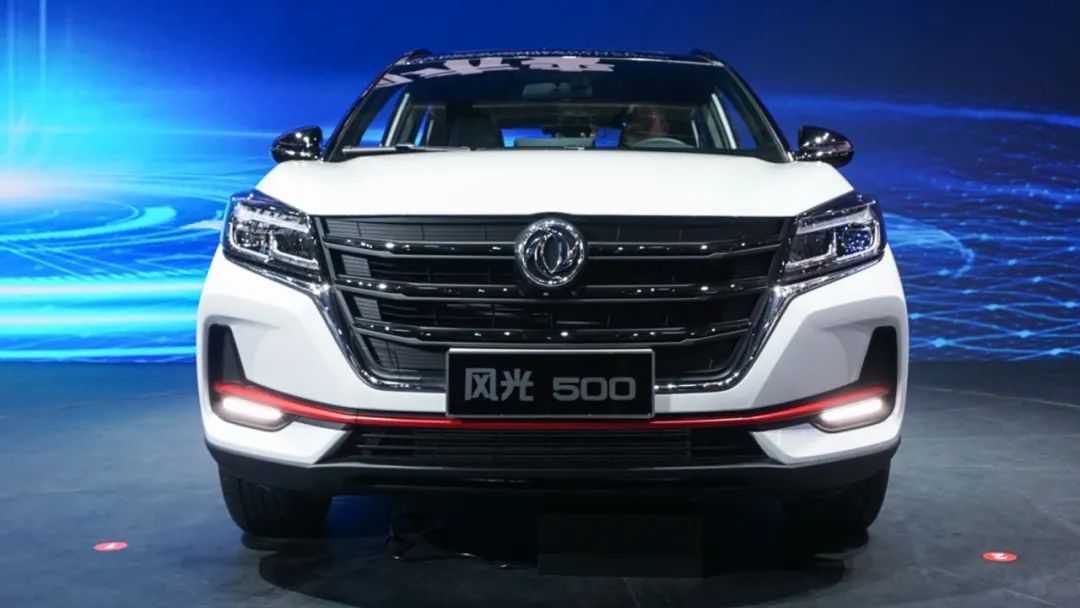 下个月上市 东风风光全新suv风光500亮相