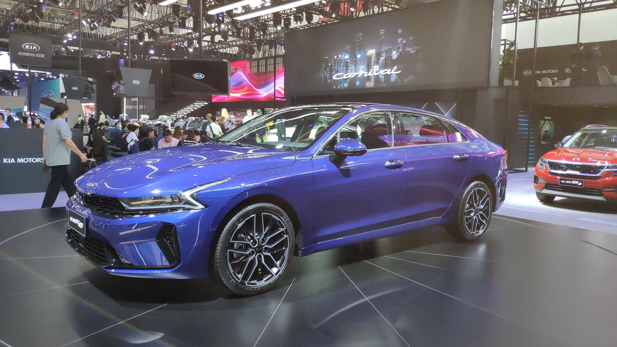 2020年北京车展:全新起亚k5实车