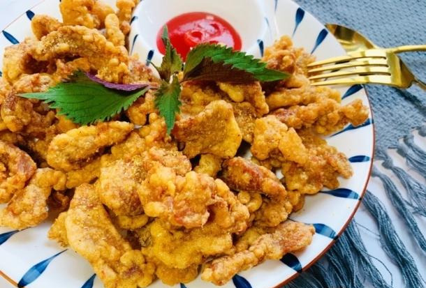自制椒盐小酥肉,按照方法做,都可以外酥里嫩