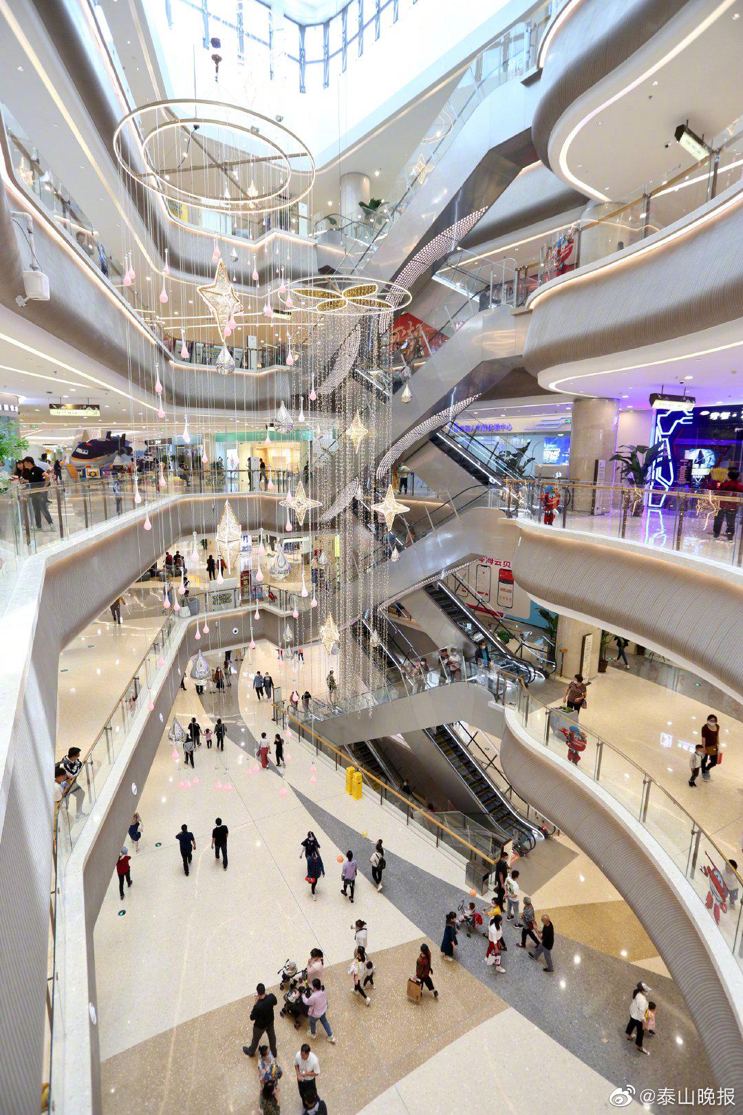 泰安爱琴海购物公园今日开放更多探店图来了