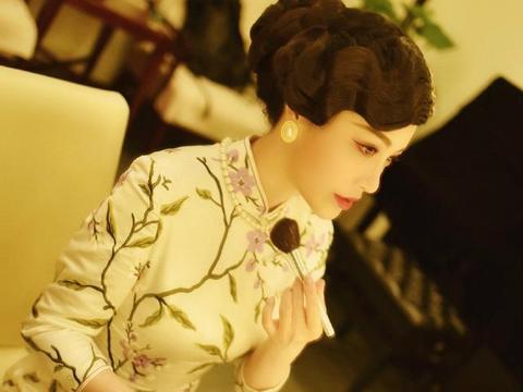 刘翔前妻身段太好了吧?肉都在该在的位置,穿旗袍美得像个姨太太