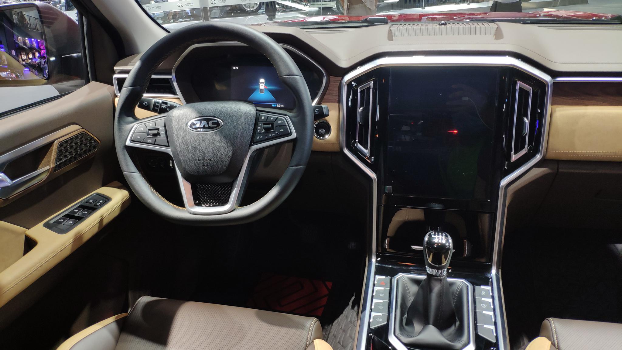 2020年北京车展江淮帅铃t9皮卡实车