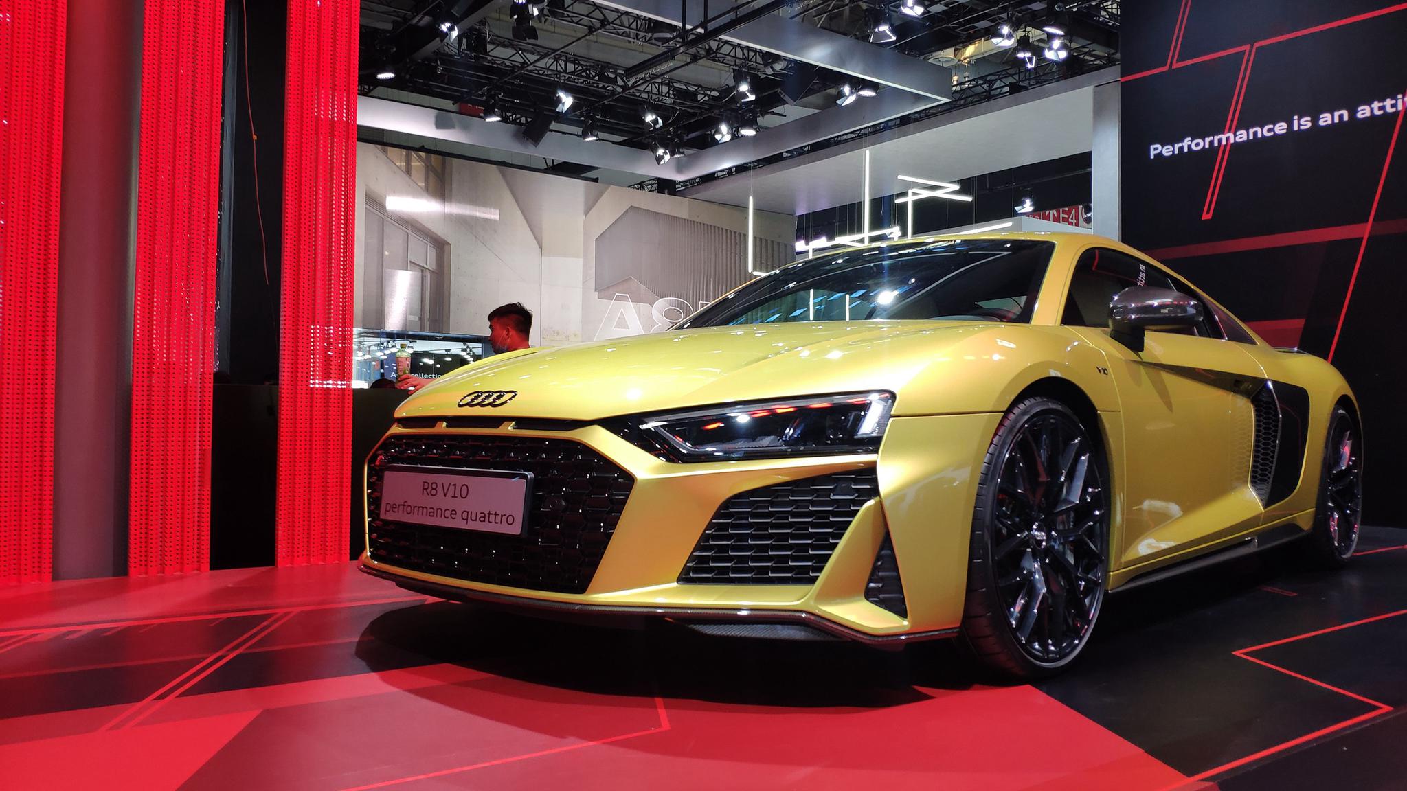 2020年北京车展新款奥迪r8实车