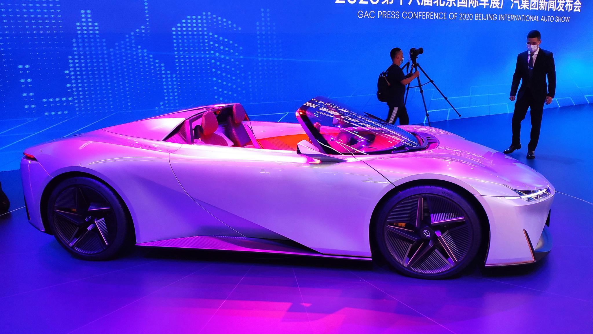 2020年北京车展:广汽传祺影动enpulse概念车