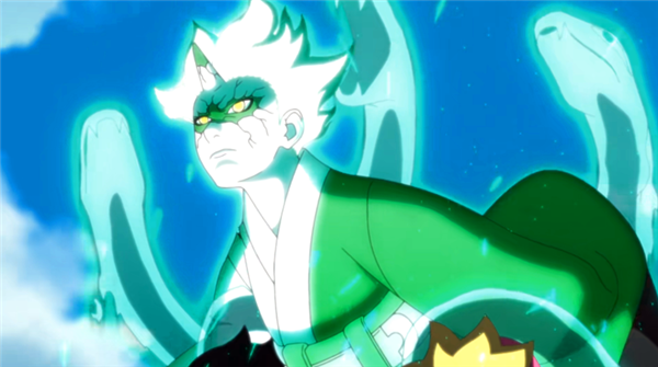 和宇智波佐良娜被迪帕打入昏迷状态,千钧一发之际,巳月开启了仙人模式