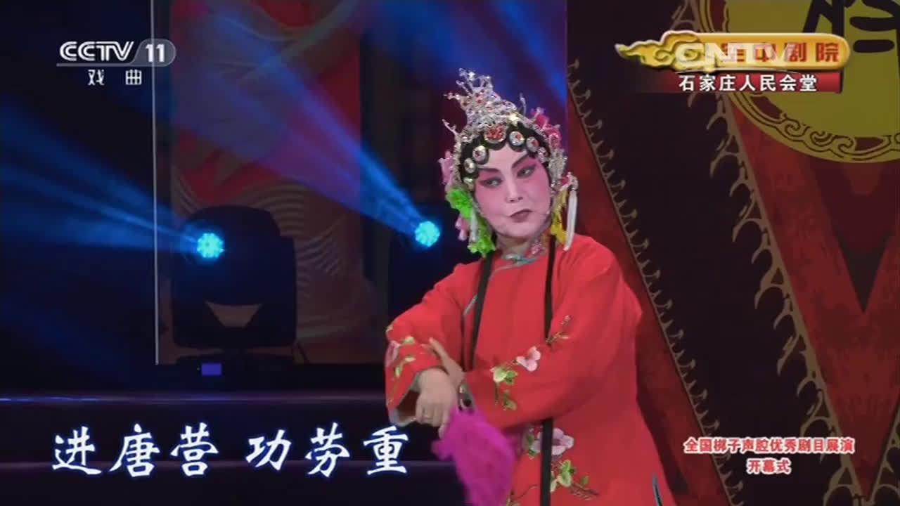 秦腔《斩黄袍》精彩唱段,陕西籍演员声腔好,把甘肃戏迷看美了