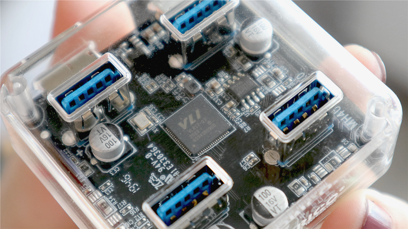 orico 4口usb3.0分线器体验:有的就是5gbps传输速率!