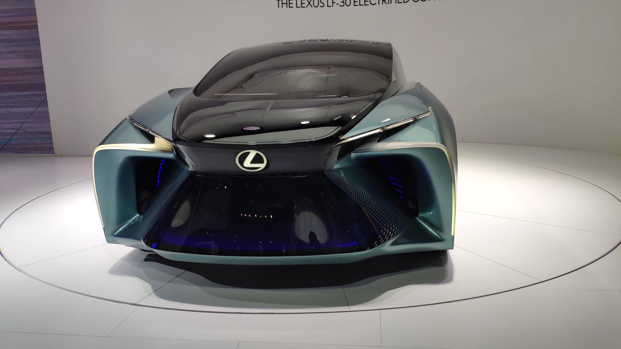 2020年北京车展:雷克萨斯lf-30实车