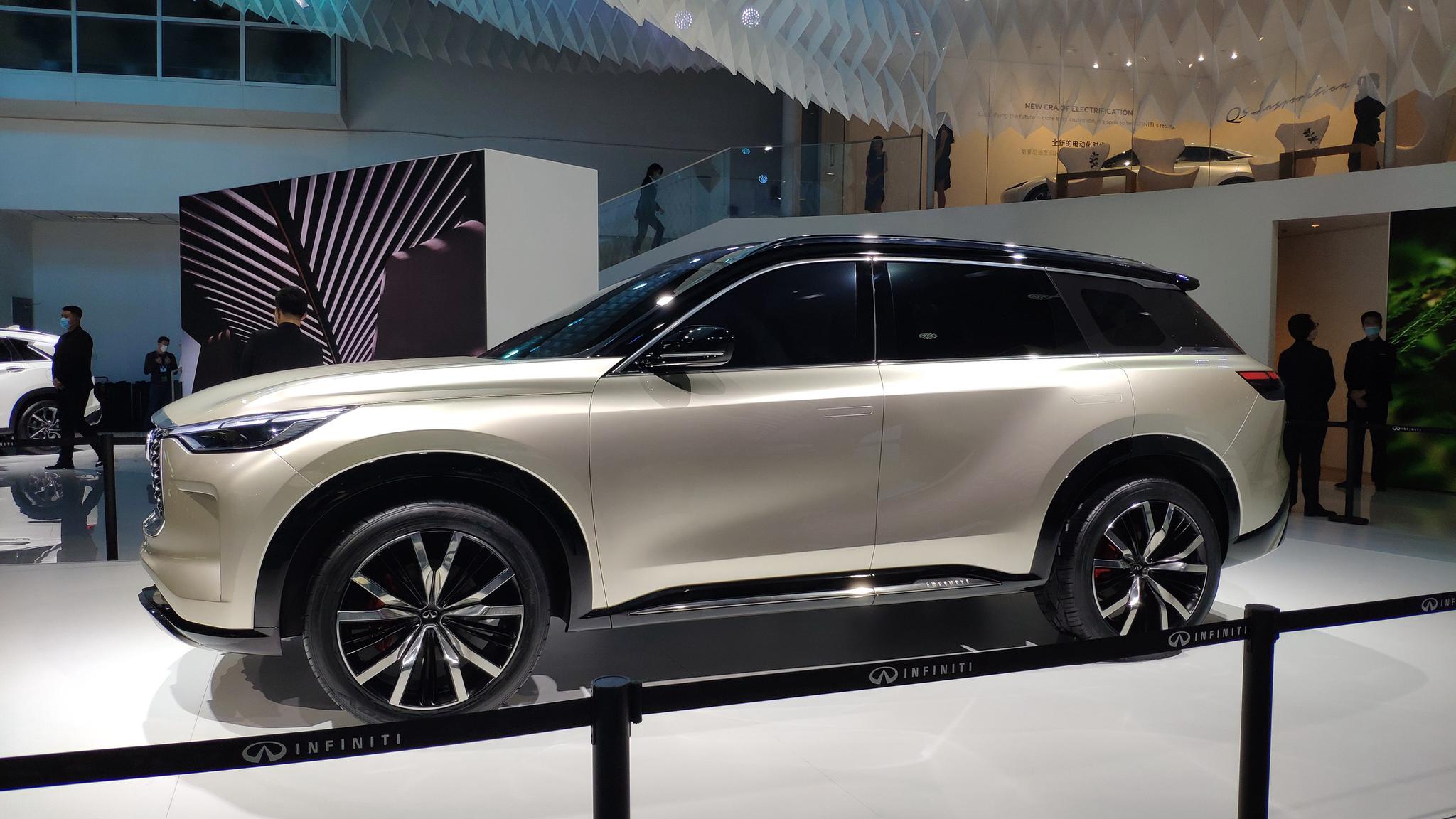 2020年北京车展:英菲尼迪qx60 monograph概念车实车-新浪汽车