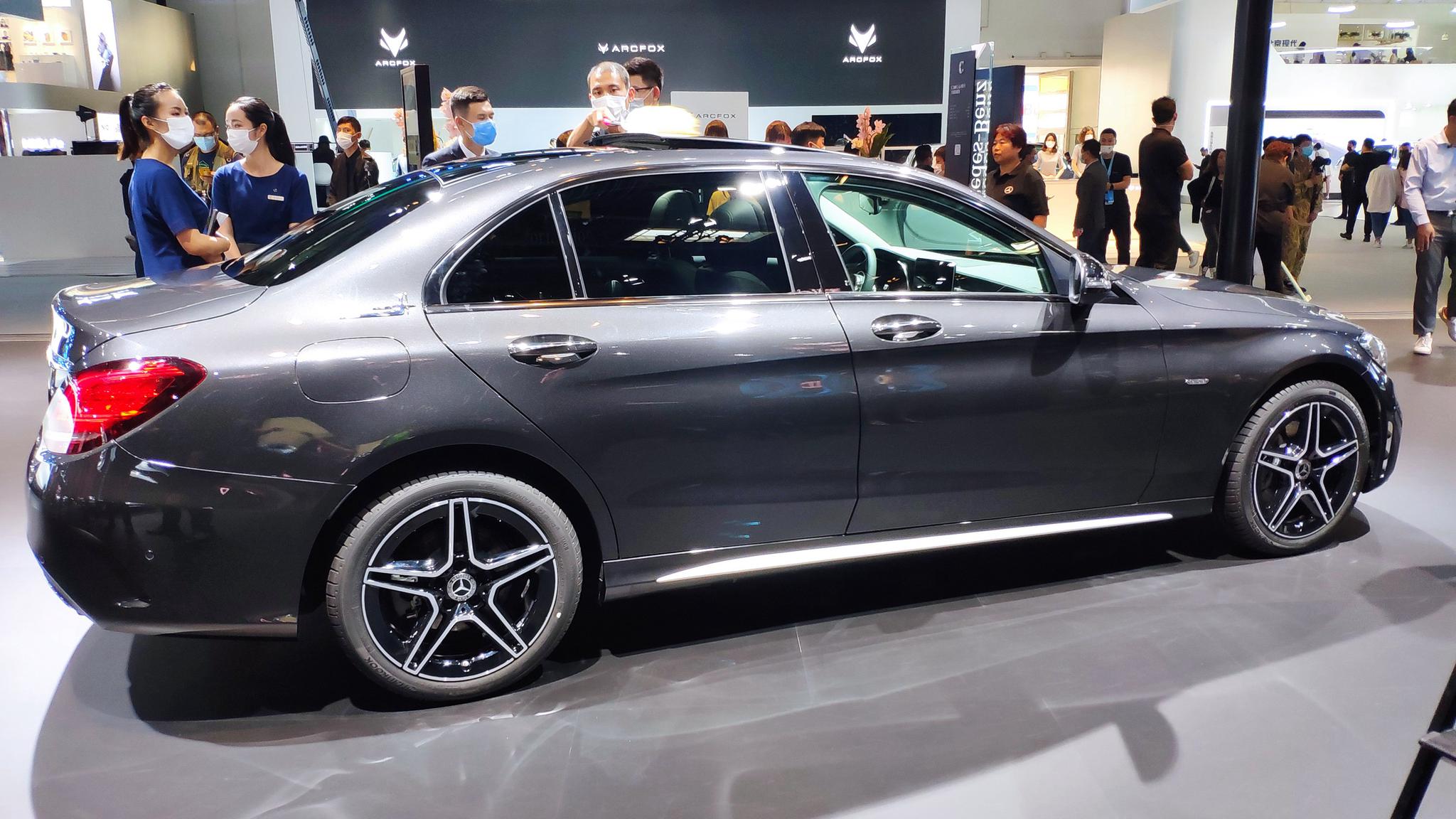 2020年北京车展:北京奔驰c级长轴距版实车