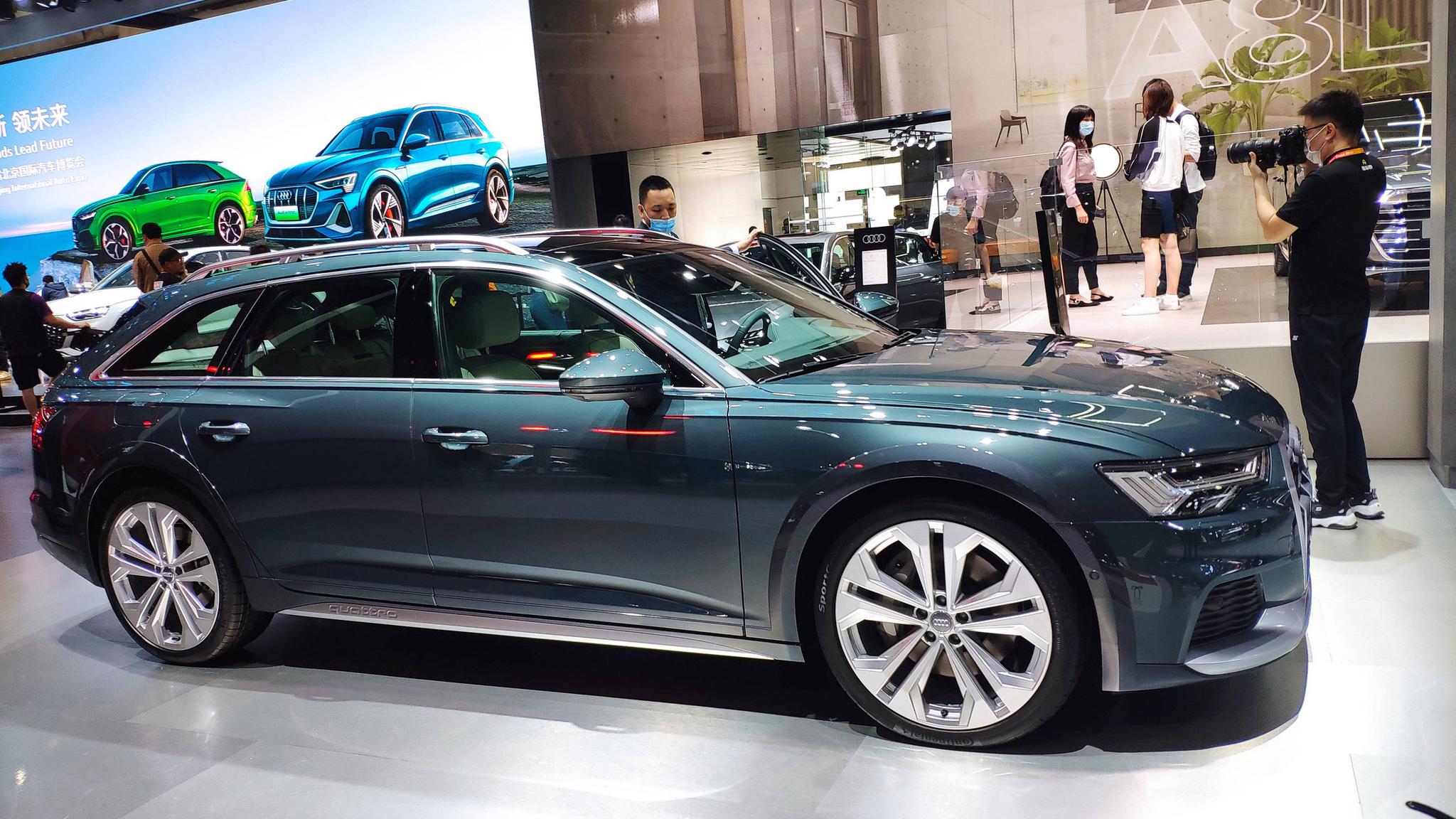 2020年北京车展全新奥迪a6allroad实车