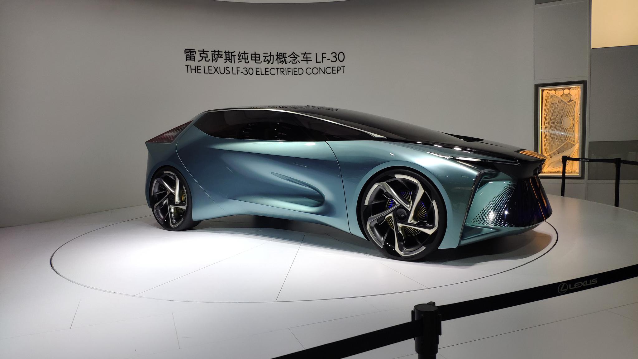 2020年北京车展:雷克萨斯lf-30实车