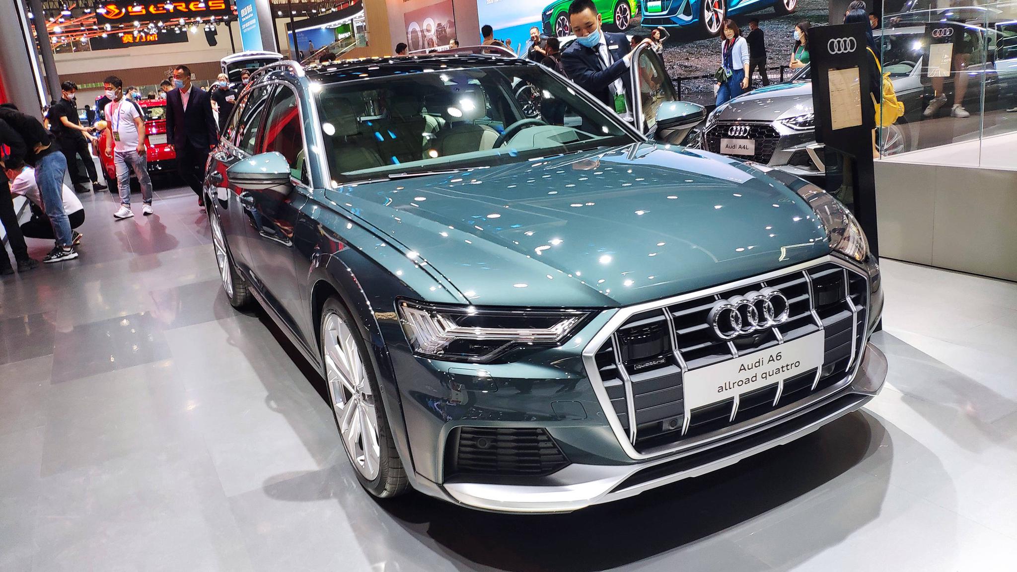 2020年北京车展:全新奥迪a6 allroad实车-新浪汽车