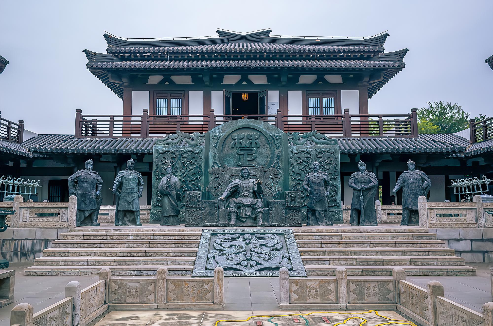 江苏宿迁项王故里,占地千亩耗资40亿建成,门票80元值不值?