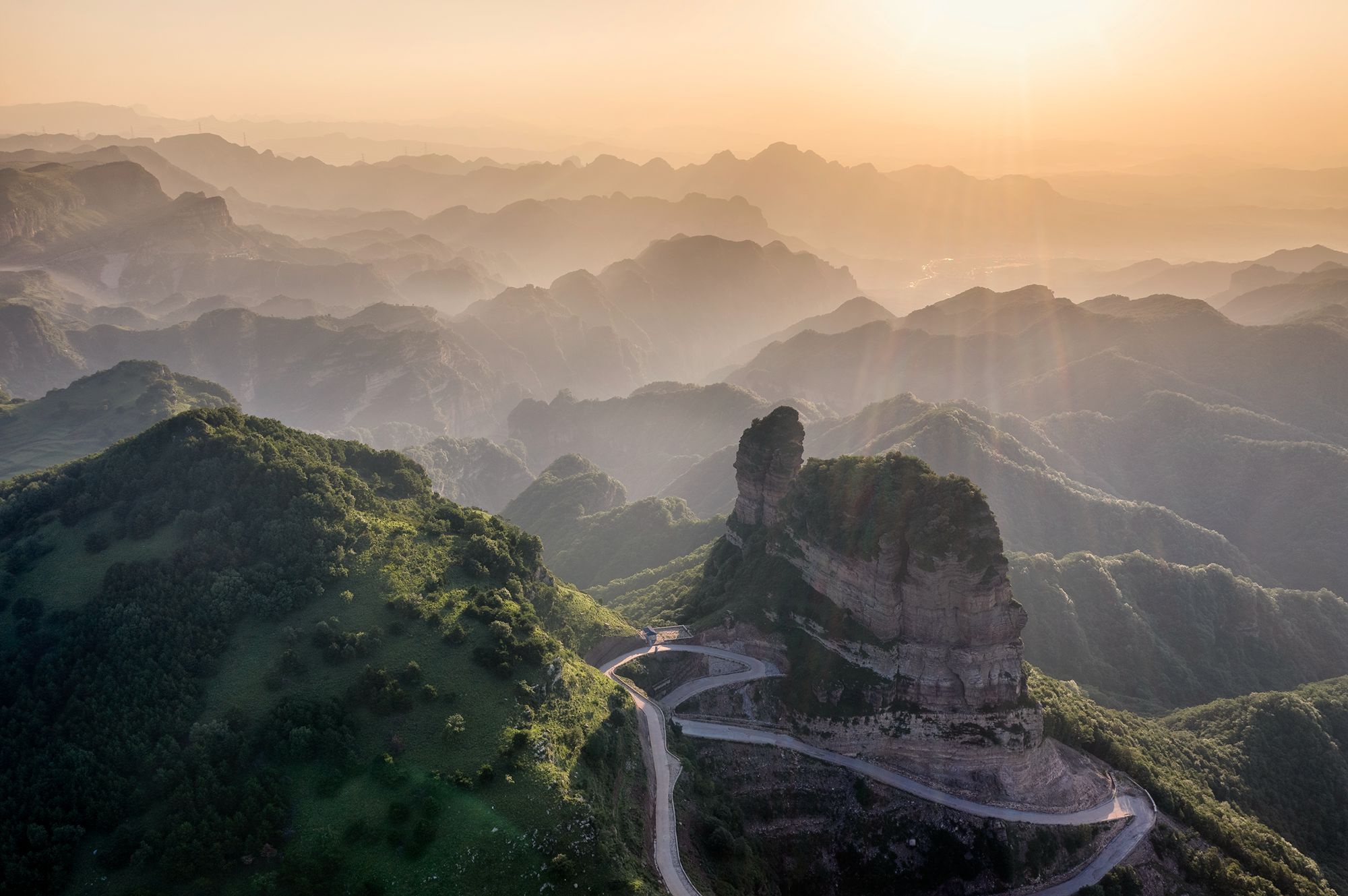 巍巍太行自驾天堂,邢台周公山,走出了织女和牛郎