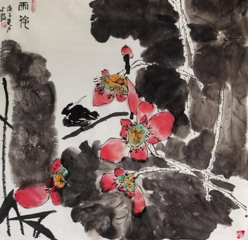 艺术焦点迎中秋庆国庆特邀著名画家张小路