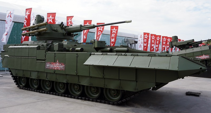 今天笔者就来介绍一下俄t-15步兵战车.