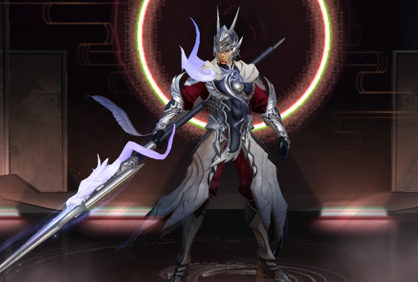 赵云白甲银枪的将军范儿完完全全体现了出来,给人的将军气场明显更