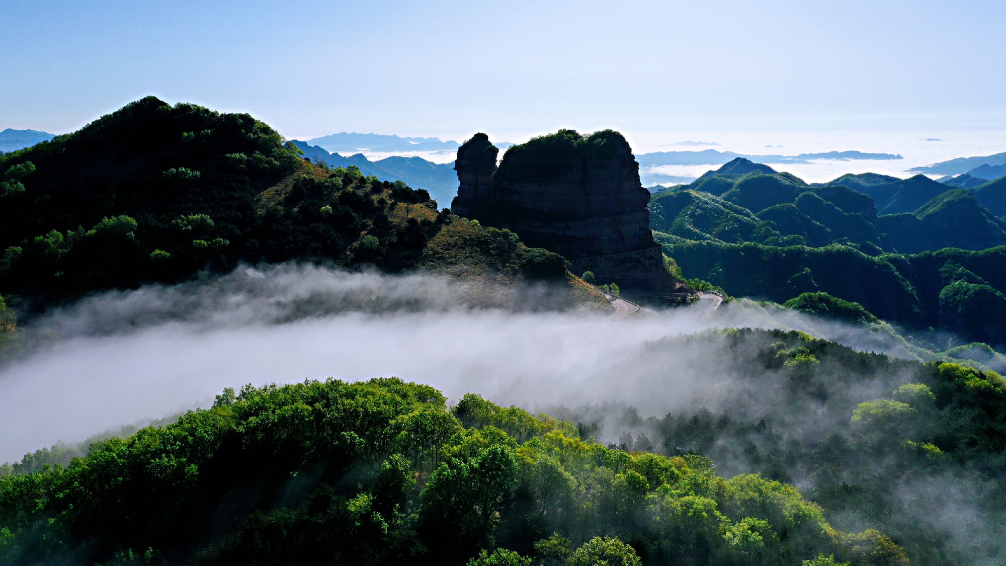 巍巍太行自驾天堂,邢台周公山,走出了织女和牛郎