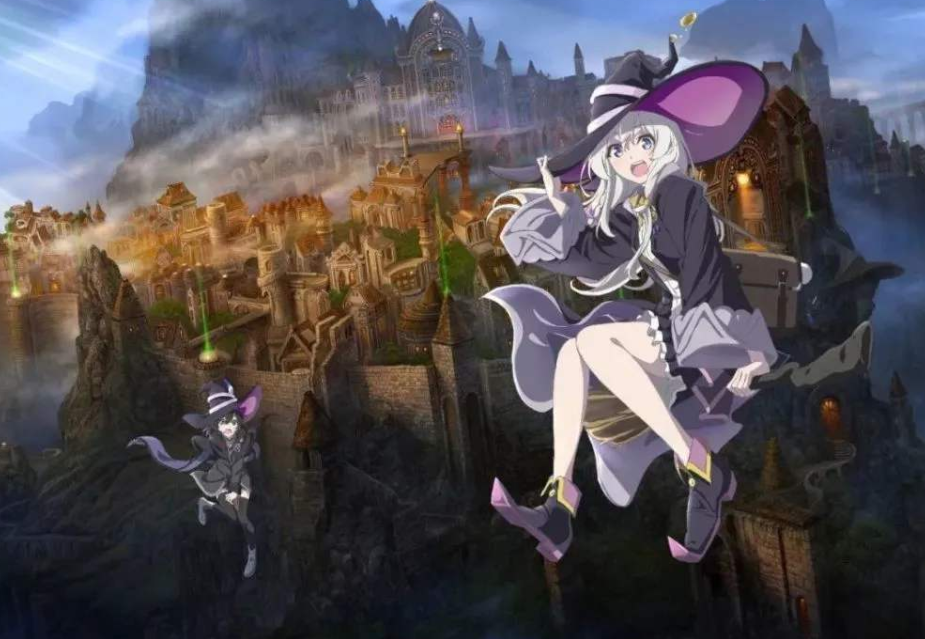 这部动画改编自白石定规著作的同名轻小说,主要讲述魔女伊雷娜环游