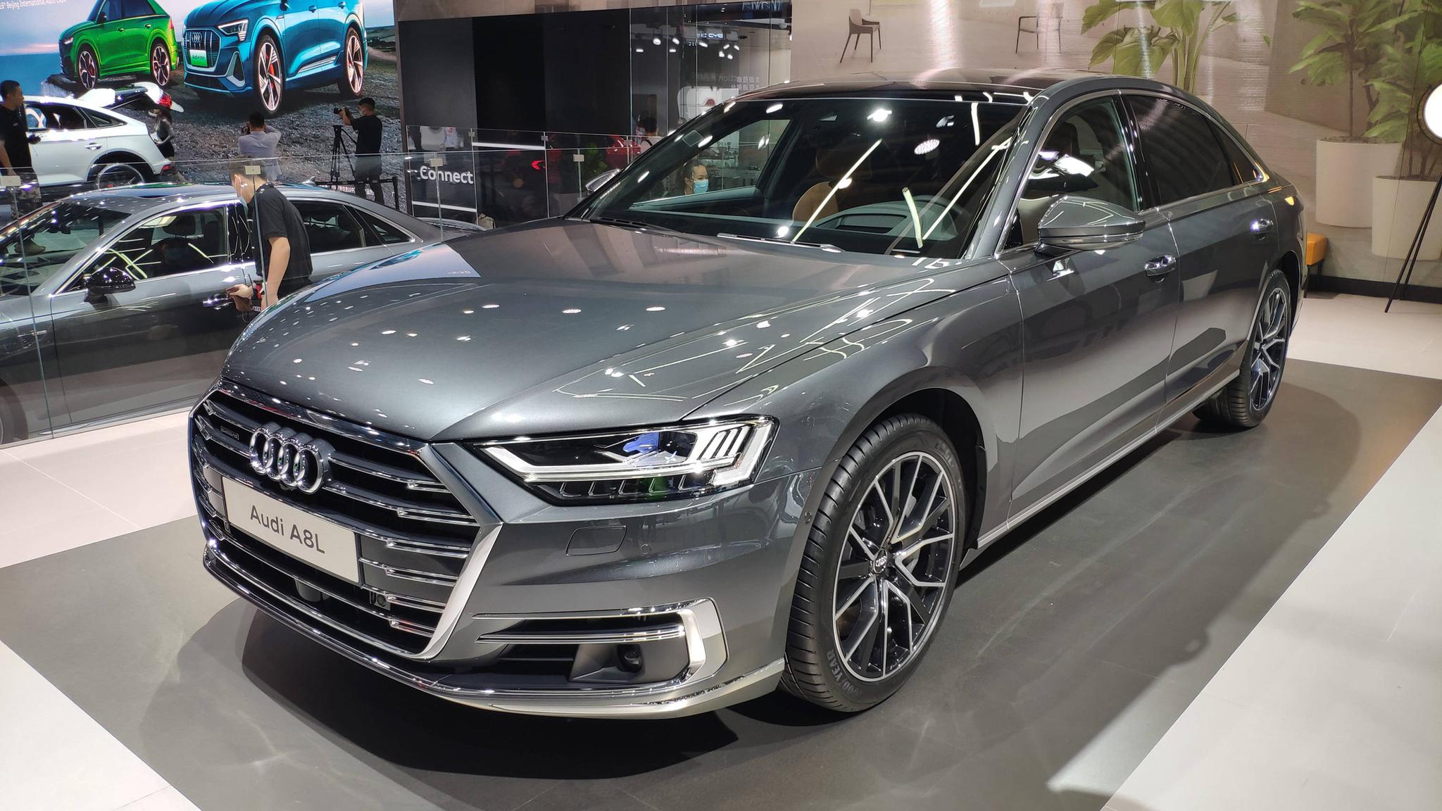 2020年北京车展:奥迪a8l实车