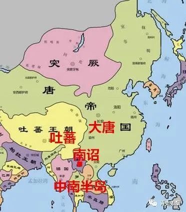 南诏的崛起,大唐王朝亲酿的一杯苦酒,哭着也得喝下去