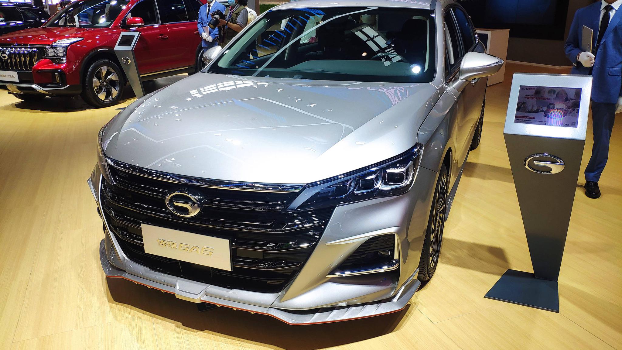 2020年北京车展:传祺ga6运动版实车
