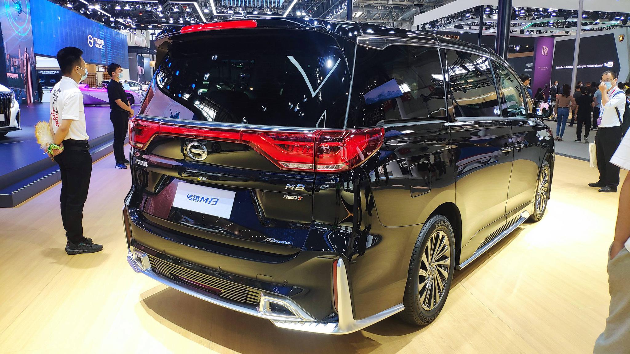 2020年北京车展:传祺m8实车