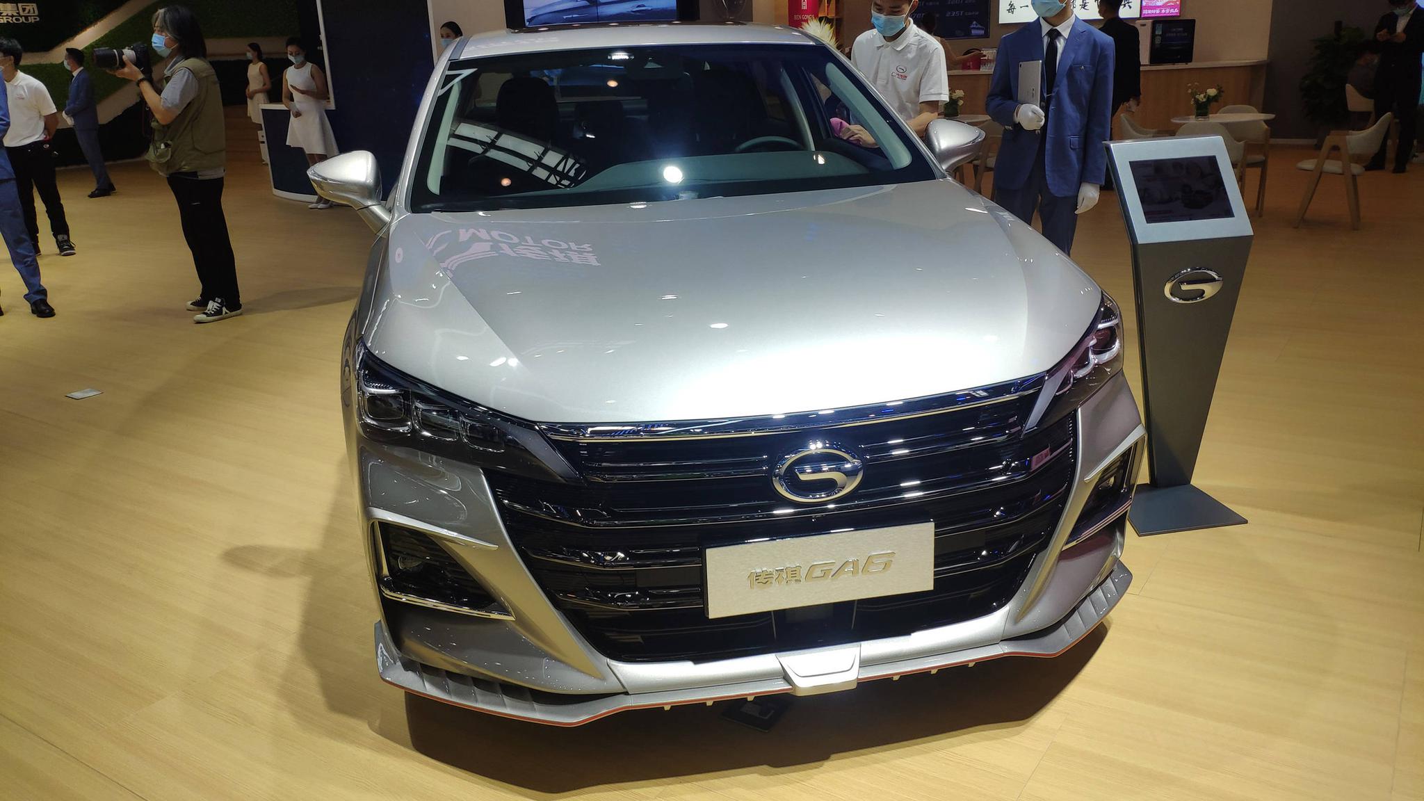 2020年北京车展:传祺ga6运动版实车