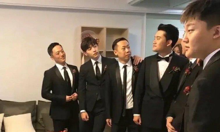 邓伦又当伴郎了!