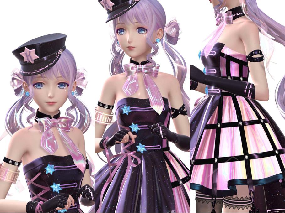 闪耀暖暖衣服细节感满满满分10分给个8分不算多