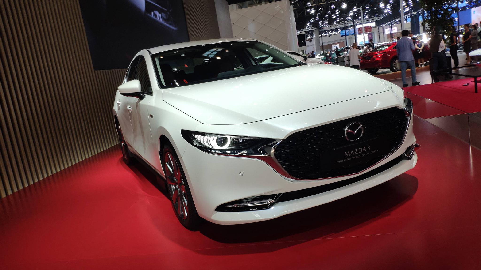 2020年北京车展:马自达3昂克赛拉100周年纪念版实车