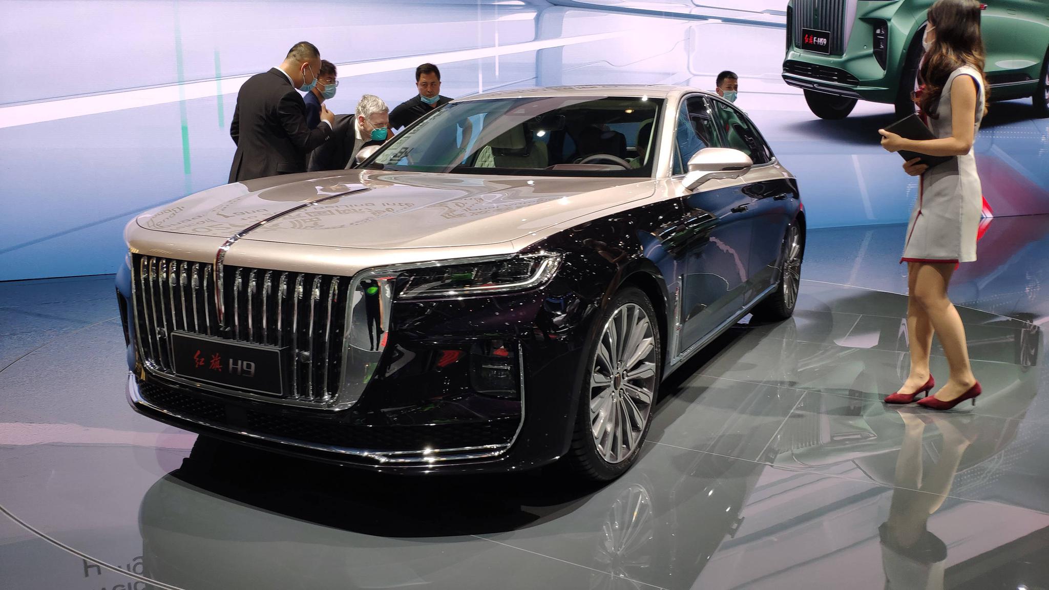 2020年北京车展红旗h9实车