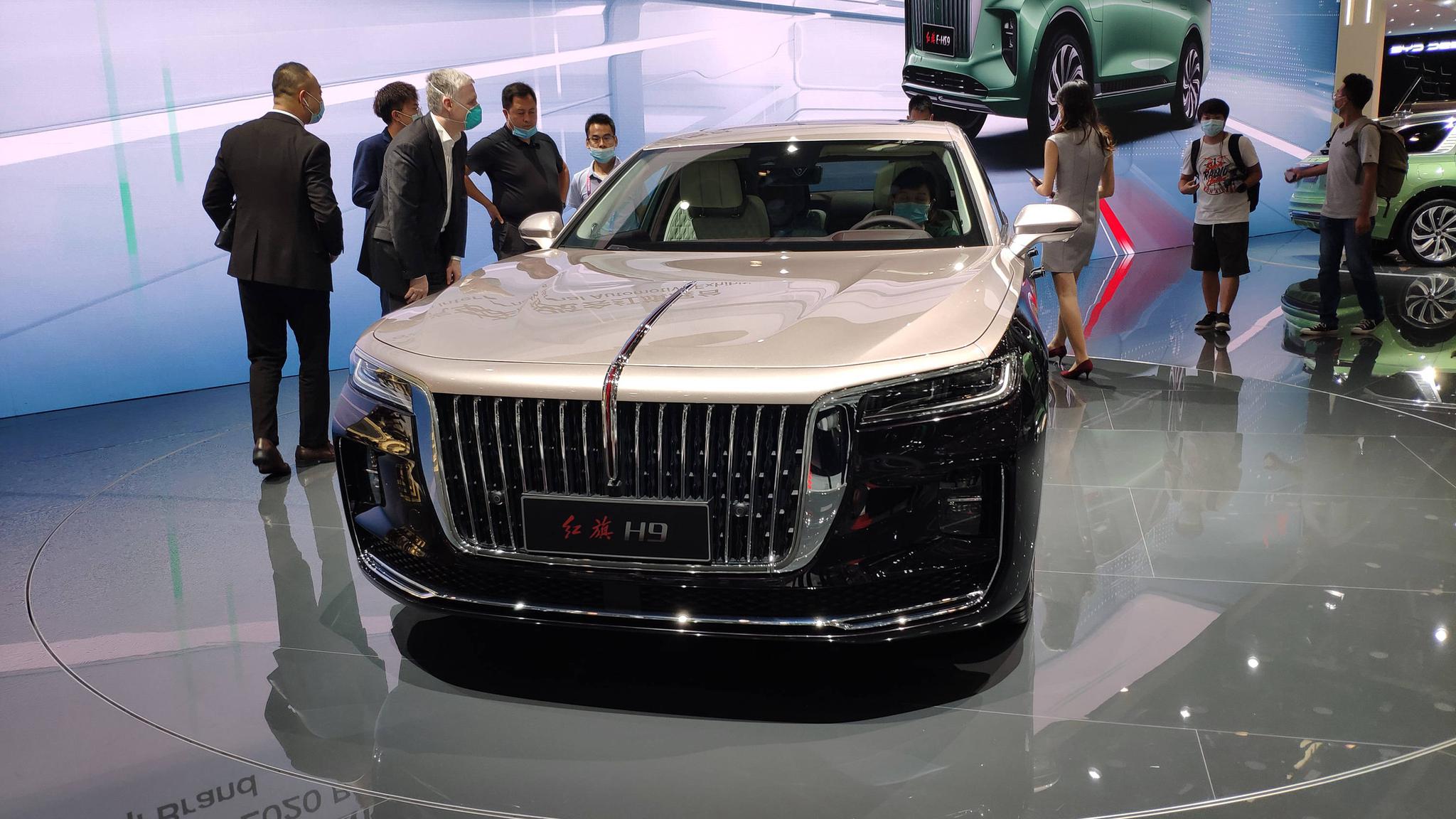 2020年北京车展红旗h9实车