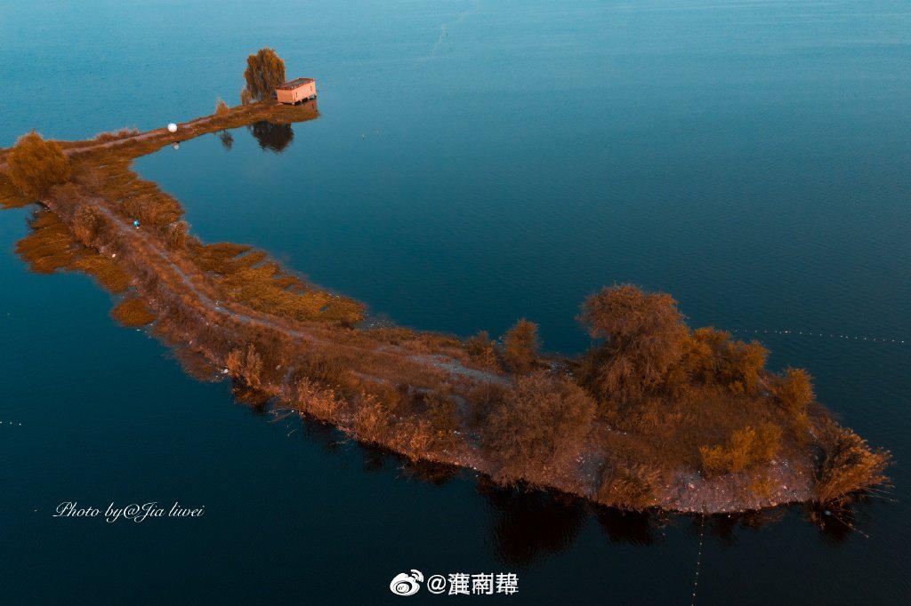 秋水共长天一色的春申湖