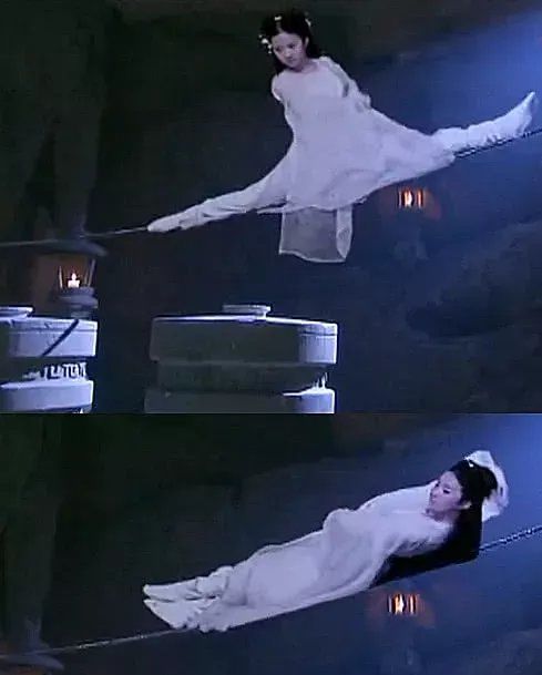 刘亦菲"僵硬", 看到她的背影: 认真的|绳子|李若彤|小龙女_新浪形闻