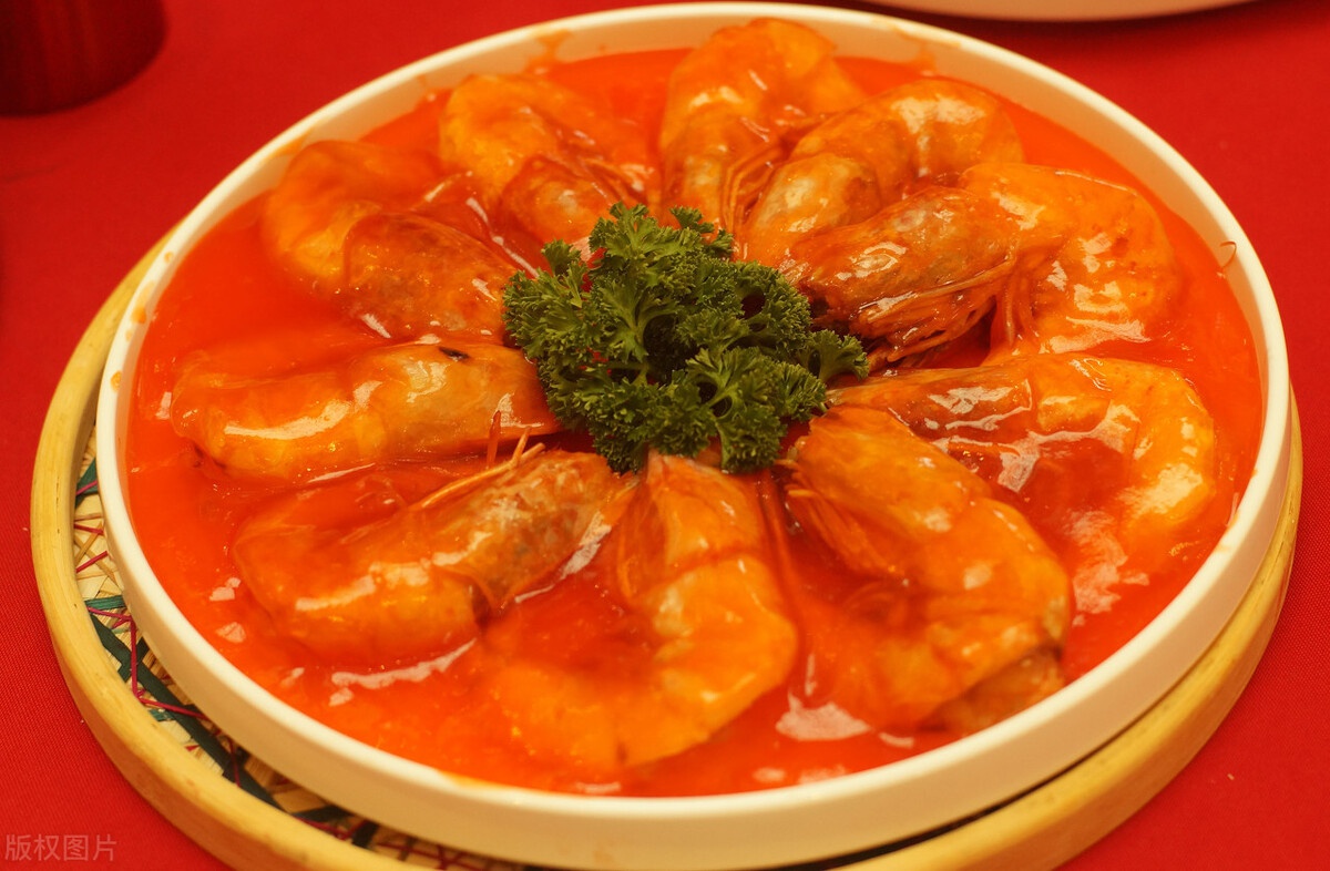 家常下饭番茄虾,酸甜可口外壳酥脆,营养开胃,小孩超喜欢