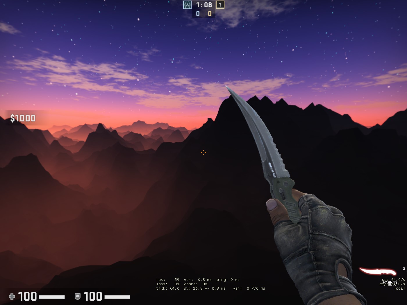 csgo皮肤指南:折叠刀值不值得买?虽长得小巧,但手感稳重