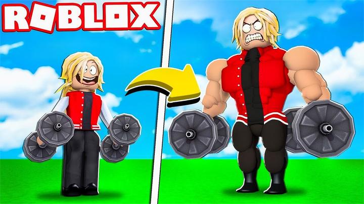 roblox举重传说模拟器:疯狂健身锻炼!变身超级绿巨人?小格解说