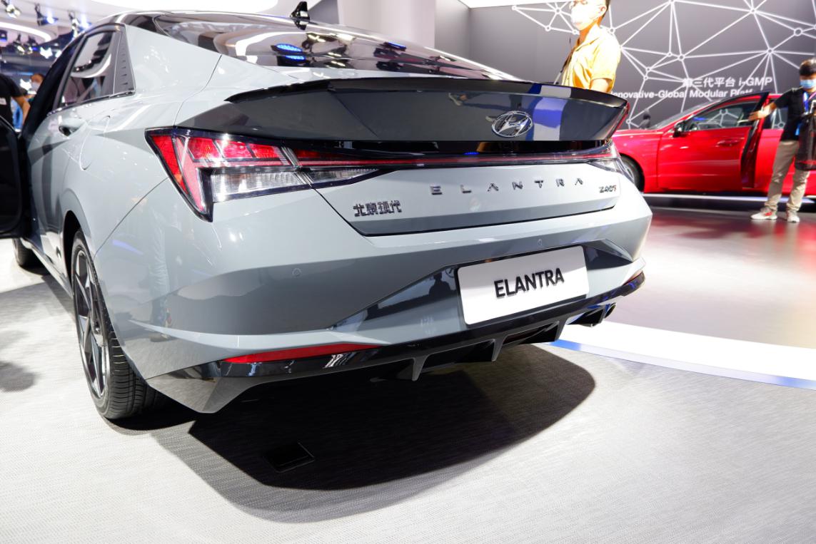 2020北京车展实拍全新伊兰特 从内到外的全面蜕变